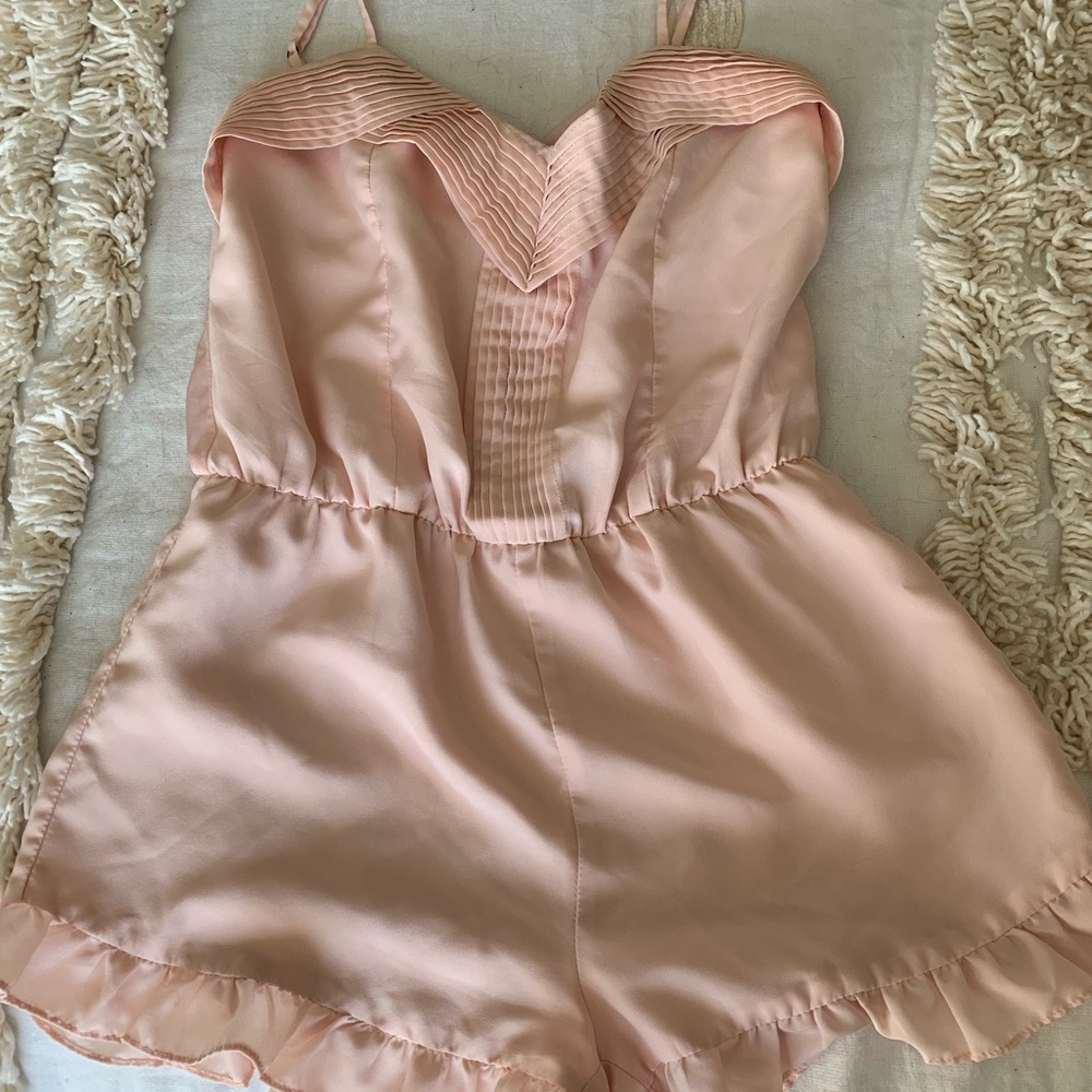Pink romper